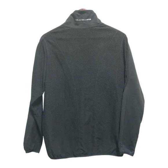 Black jacket by Cold Killers.  Size Large - Picture 2 of 5